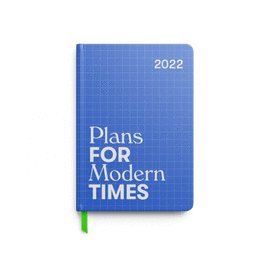 AGENDA ANUAL DIA PAGINA A5 2022 PLANS FOR MODERN TIMES