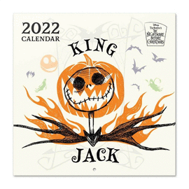 CALENDARIO 2022 30X30 DISNEY PESADILLA ANTES DE NAVIDAD