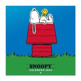 CALENDARIO DE PARED 2024 SNOOPY. ERIK