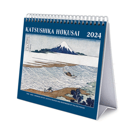 CALENDARIO DE ESCRITORIO DELUXE 2024 HOKUSAI. ERIK