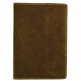 LIBRETA A5 ROMA A5 MARRON - AMARILLO