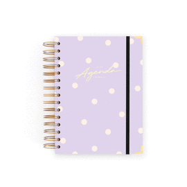 AGENDA DIARIA 2024 CHARUCA LAVANDA MEDIANA (LILA CHUBBY)