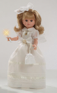 MUECA COMUNION 40CM FANY HABLADORA CON VELA 4610V