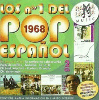 LOS NUMEROS 1 DEL POP ESPAÑOL 1968 2 CDS Y LIBRETO