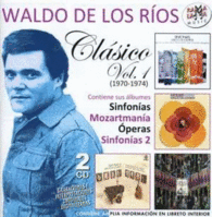 WALDO DE LOS RIOS CLASICO 2 CDS SINFONIAS MOZARTMA