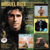 MIGUEL RIOS 3 CDS CON LIBRETO EL RIO HIMNO A LA ALEGRA