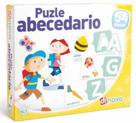 JUEGO EDUCATIVO DINOVA PUZZLE ABECEDARIO