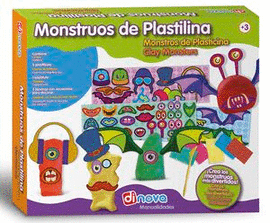 JUEGO EDUCATIVO DINOVA MONSTRUOS DE PLASTILINA