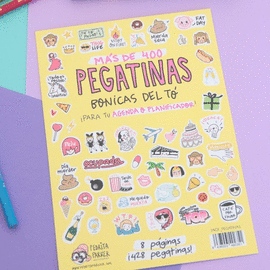PEDRITA PARKER - PACK DE 8 PGINAS DE PEGATINAS TROQUELADAS PARA AGENDA