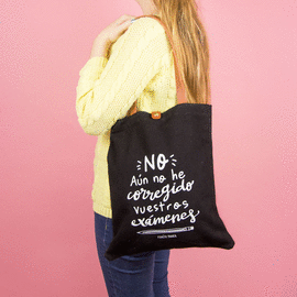 BOLSO 35X40CM NEGRO PROFE 