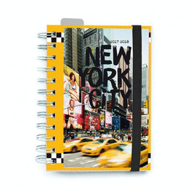 AGENDA ESCOLAR 2017/2018 DIA PAGINA NUEVA YORK