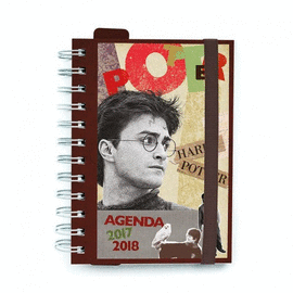 AGENDA ESCOLAR 2017/2018 DIA PAGINA HARRY POTTER