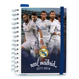 AGENDA ESCOLAR 2017/2018 SEMANA VISTA REAL MADRID JUGADORES