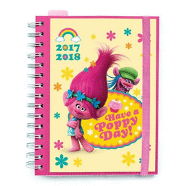 AGENDA ESCOLAR 2017/2018 SEMANA VISTA TROLLS