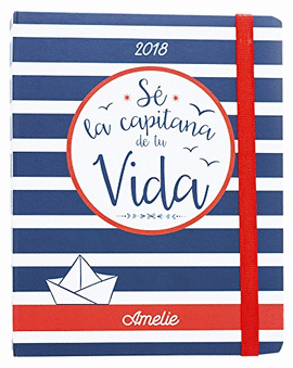 AGENDA ESCOLAR 2017/2018 SEMANA VISTA PREMIUM AMELIE MARINERO