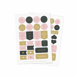 SET DE PEGATINAS CON DISE�O MOTIVADORAS - CHARUCA