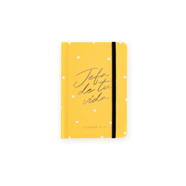 AGENDA DIARIA 19-20. JEFA YELLOW. MINI. CHARUCA