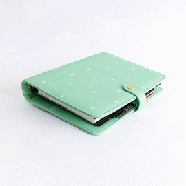 PLANNER PERSONAL. A5. MINT TOPOS. CHARUCA