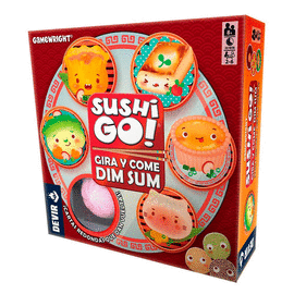 JUEGO DE MESA SUSHI GO. GIRA Y COME DIM SUM
