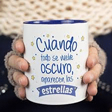 TAZA - CUANDO TODO SE VUELVE OSCURO, APARECEN LAS ESTRELLAS