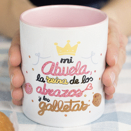 TAZA - MI ABUELA, LA REINA DE LOS ABRAZOS Y LAS GALLETAS