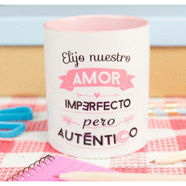 TAZA - ELIJO NUESTRO AMOR, IMPERFECTO PERO AUT�NTICO