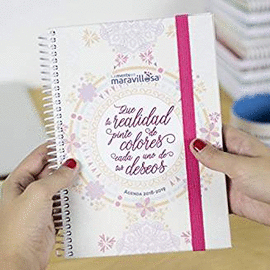 AGENDA ESCOLAR 2018-2019 - DISE�O CON MANDALAS - LA MENTE ES MARAVILLOSA 