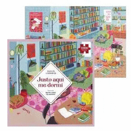 JUSTO AQU� ME DORM� - PUZZLE LITERARIO