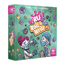 JUEGO DE MESA VIRUS ROLL AND WRITE