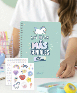 LIBRETA PERSONALIZABLE LAS IDEAS MAS GENIALES DE..