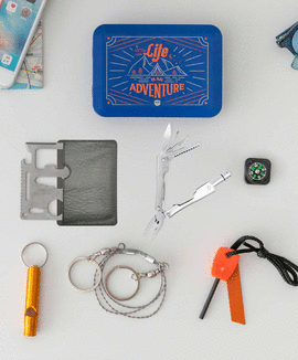 KIT DE SUPERVIVENCIA LIFE IS AN ADVENTURE