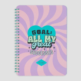 LIBRETA A5 GOAL ALL MY GREAT SUCCESSES