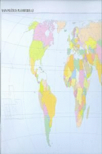 MAPAS PLANISFERIO A4 POLITICO MUDOS
