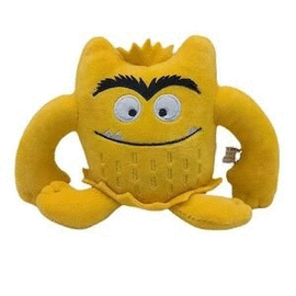 MONSTRUO DE COLORES PELUCHE AMARILLO 15 CM ALEGRIA