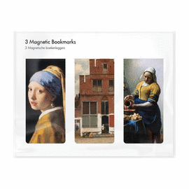 SET 3 MARCAPAGINAS MAGNETICOS MAURITSHUIS