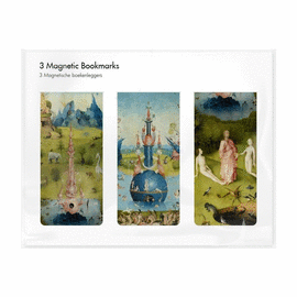 SET 3 MARCAPAGINAS MAGNETICOS JHERONIMUS BOSCH
