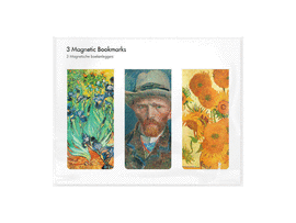 SET 3 MARCAPAGINAS MAGNETICOS VINCENT VAN GOGH
