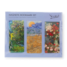 SET 3 MARCAPAGINAS MAGNETICO VICENT VAN GOGH 33