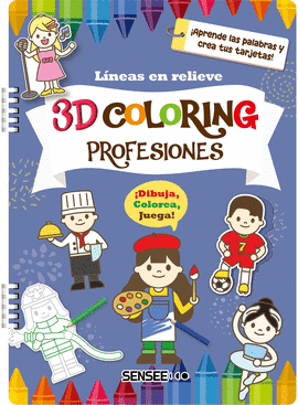 PROFESIONES. CON LINEAS EN RELIEVE