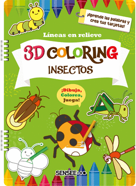 INSECTOS. CON LINEAS EN RELIEVE