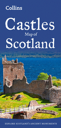 CASTILLOS DE ESCOCIA MAPA PLEGADO