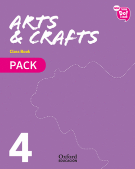 NEW THINK DO LEARN ARTS & CRAFTS 4. CLASS BOOK PACK