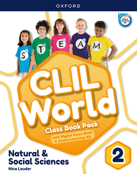 NATURAL & SOCIAL 2 COURSEBOOK. CLIL WORLD 2023