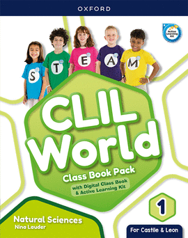 NATURAL SCIENCE 1 COURSEBOOK. CLIL WORLD. CASTILLA Y LEN 2023