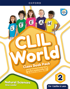 NATURAL SCIENCE 2 COURSEBOOK. CLIL WORLD. CASTILLA LEN 2023