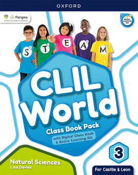 NATURAL SCIENCE 3 COURSEBOOK. CLIL WORLD. CASTILLA LEON 2023