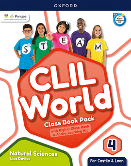 NATURAL SCIENCE 4 COURSEBOOK. CLIL WORLD. CASTILLA LEN 2023