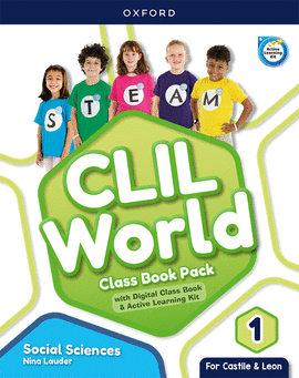 SOCIAL SCIENCE 1 COURSEBOOK. CLIL WORLD. CASTILLA LE�N 2023