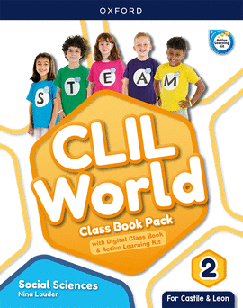 SOCIAL SCIENCE 2 COURSEBOOK. CLIL WORLD. CASTILLA LE�N 2023