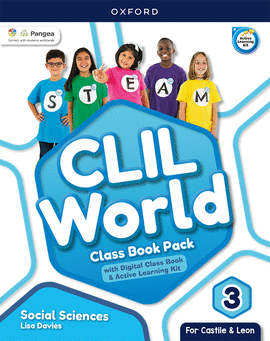 SOCIAL SCIENCE 3 COURSEBOOK. CLIL WORLD. CASTILLA LE�N 2023